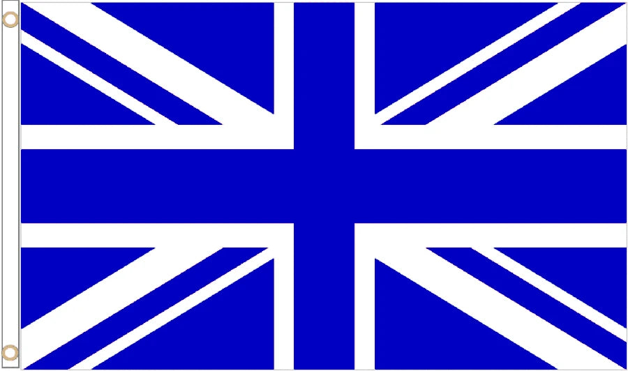 United Kingdom Blue and White Coffin Drape image 4