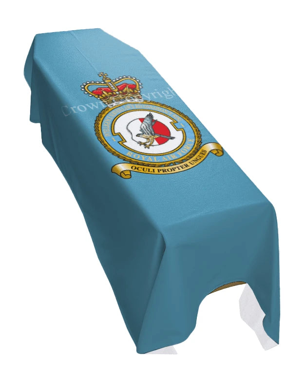 RAF 1 Intelligence Surveillance Reconnaissance Wing (Portrait) Premium Coffin Drape image 0