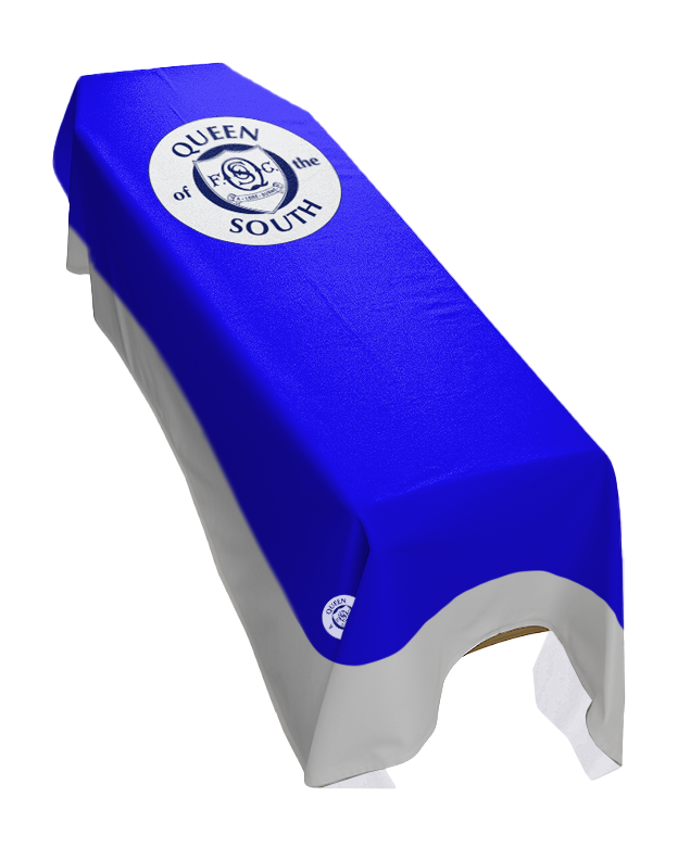 Queen of the South Football Premium Coffin Drape image 0