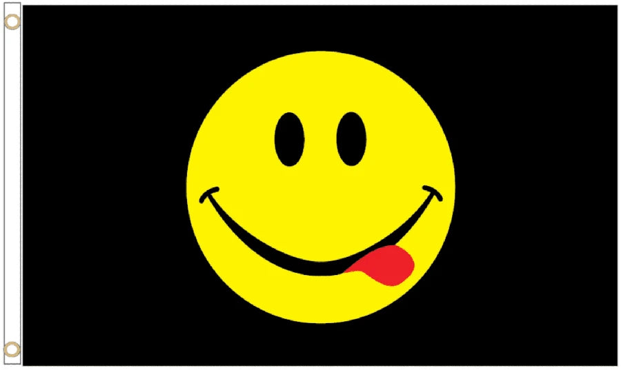 Acid Happy Face Coffin Drape image 4