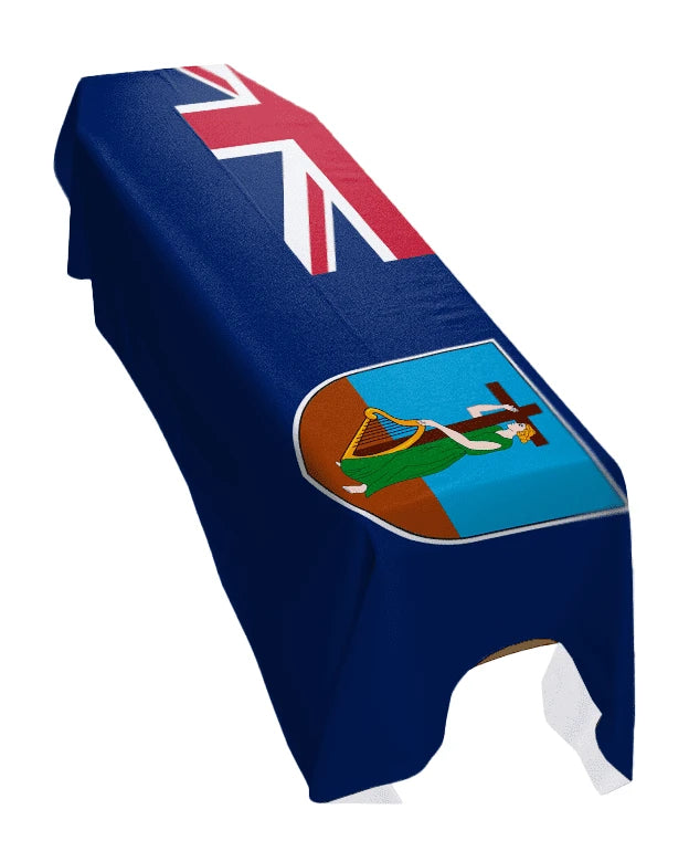Montserrat Premium Coffin Drape image 0