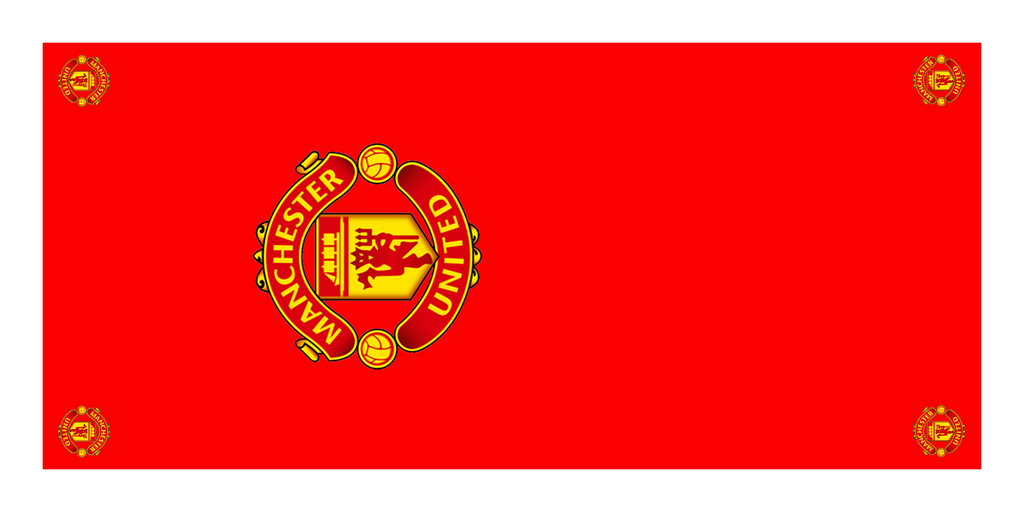 Manchester United Football Premium Coffin Drape image 1
