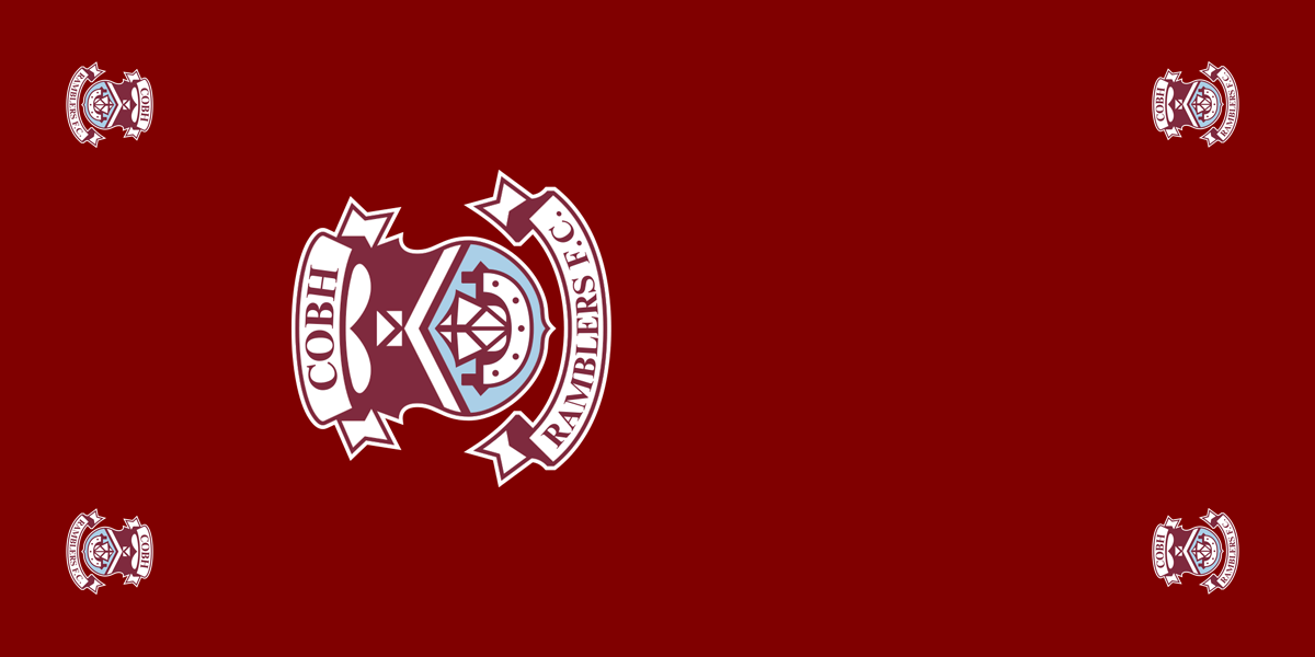 Cobh Ramblers Football Premium Coffin Drape image 1