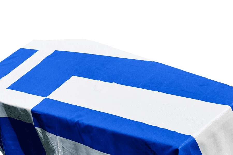 Greece Coffin Drape image 2
