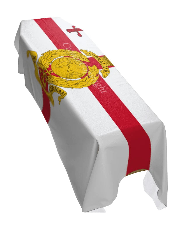 Royal Marines Reserve City of London Premium Coffin Drape image 0