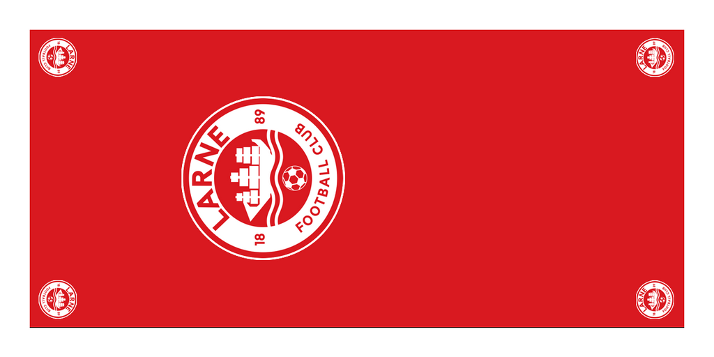 Larne Football Premium Coffin Drape image 1