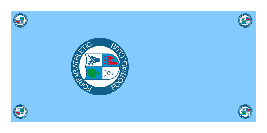 Forfar Athletic Football Premium Coffin Drape image 1