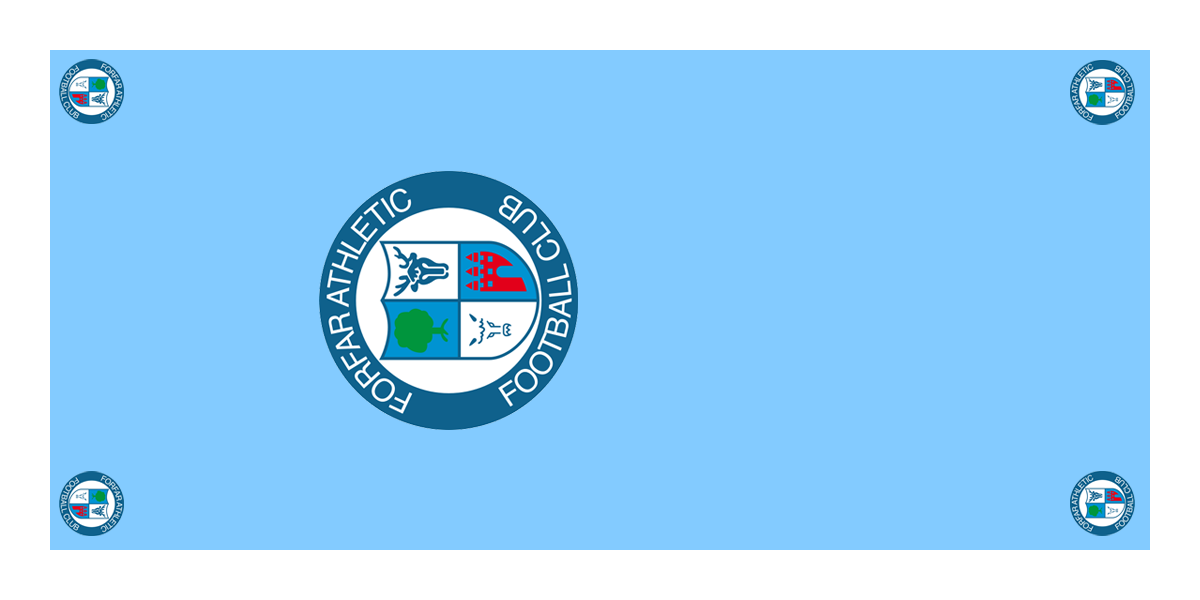 Forfar Athletic Football Premium Coffin Drape image 1