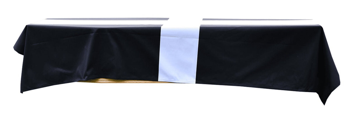 Cornwall Premium Coffin Drape - Premium Quality and Made in the United Kingdom - Fast Dispatch