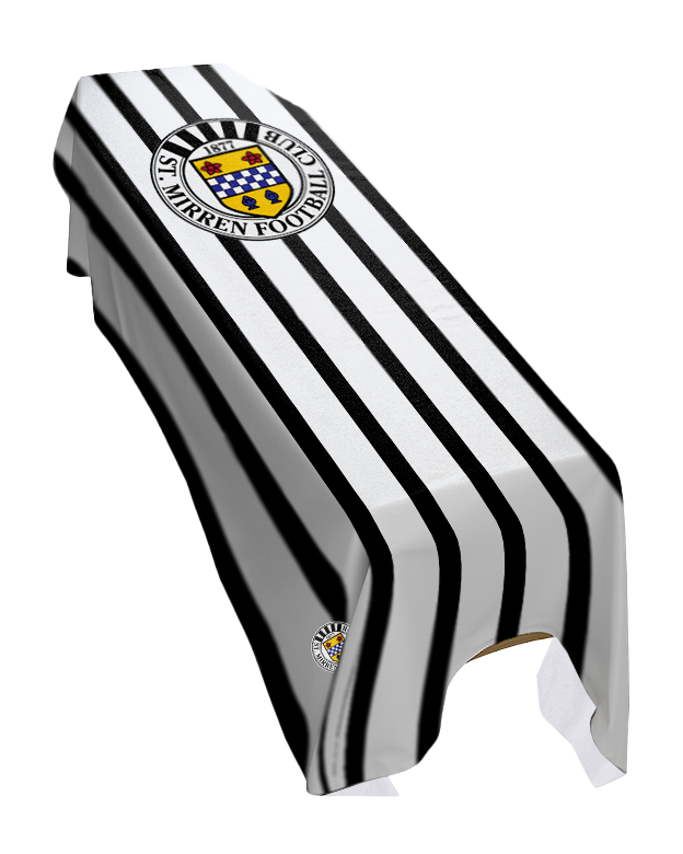 St Mirren Football Premium Coffin Drape image 0