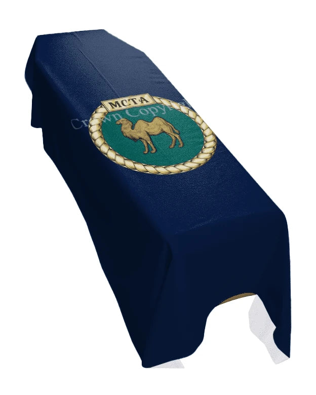 Maritime Commissioning and Testing Authority (Portrait) Premium Coffin Drape image 0