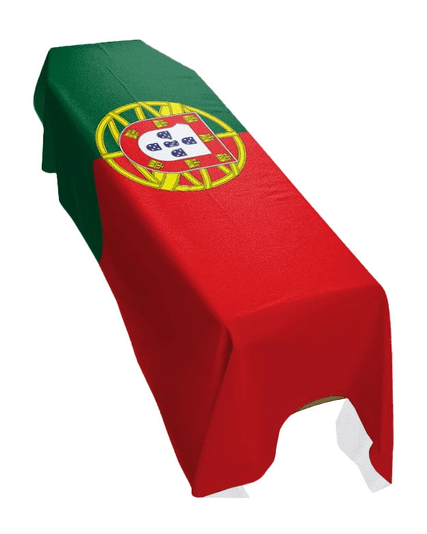 Portugal Premium Coffin Drape image 0
