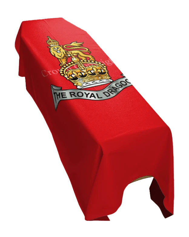 1st The Royal Dragoons (Portrait) Premium Coffin Drape image 0