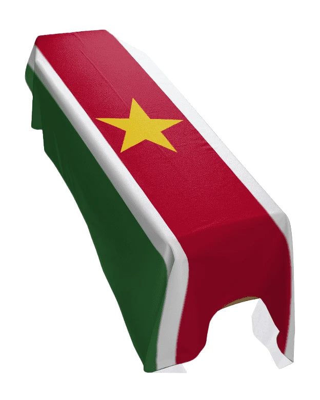 Suriname Premium Coffin Drape image 0