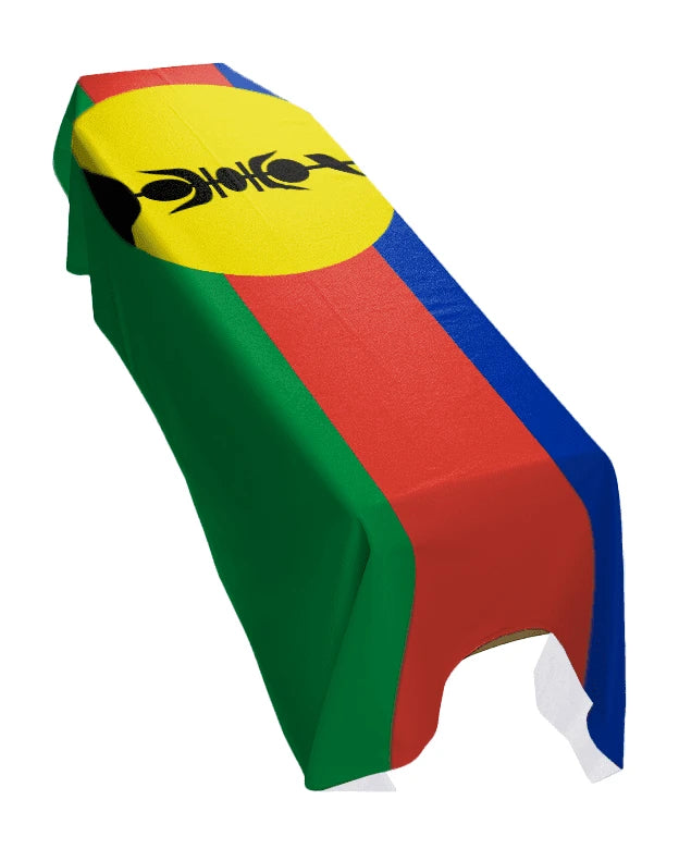 New Caledonia Premium Coffin Drape image 0