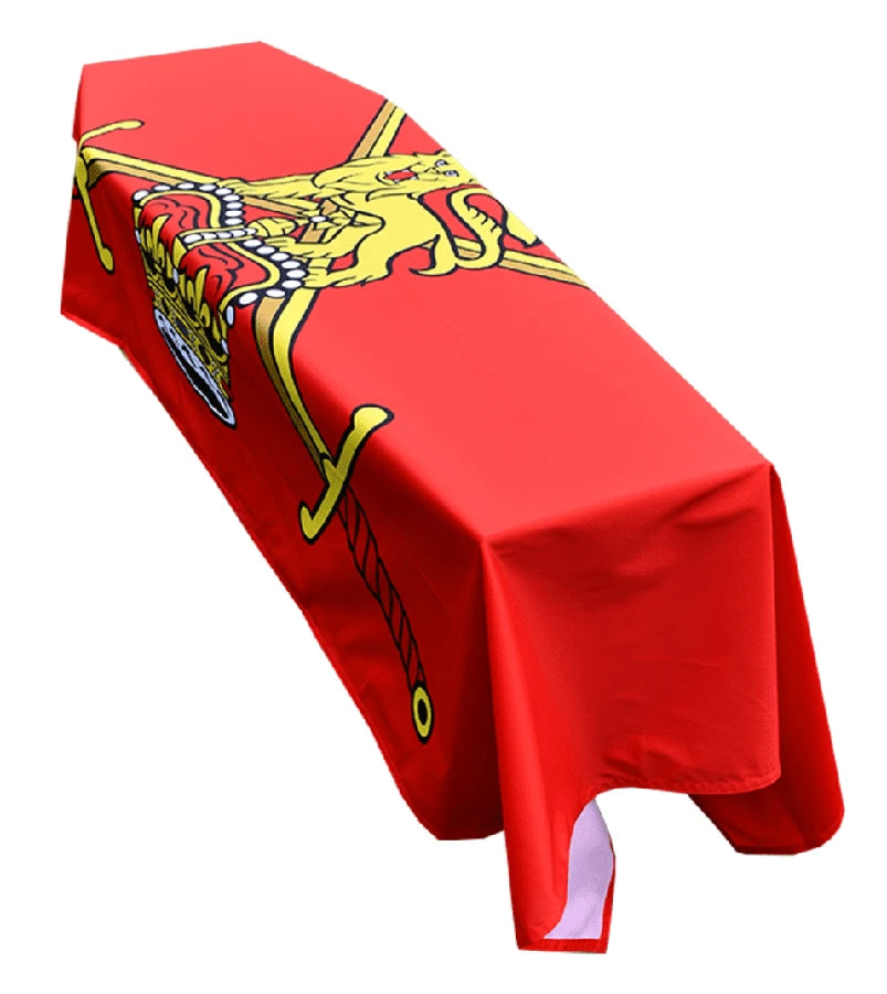 British Army Flag Premium Coffin Drape image 0
