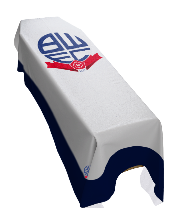 Bolton Wanderers Football Premium Coffin Drape image 0