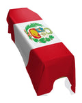 Peru State Premium Coffin Drape image 0