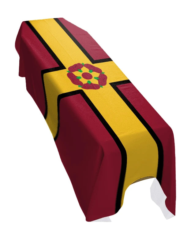 Northamptonshire Premium Coffin Drape image 0