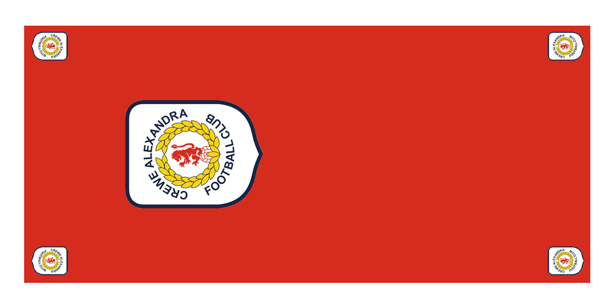 Crewe Alexandra Football Premium Coffin Drape image 1