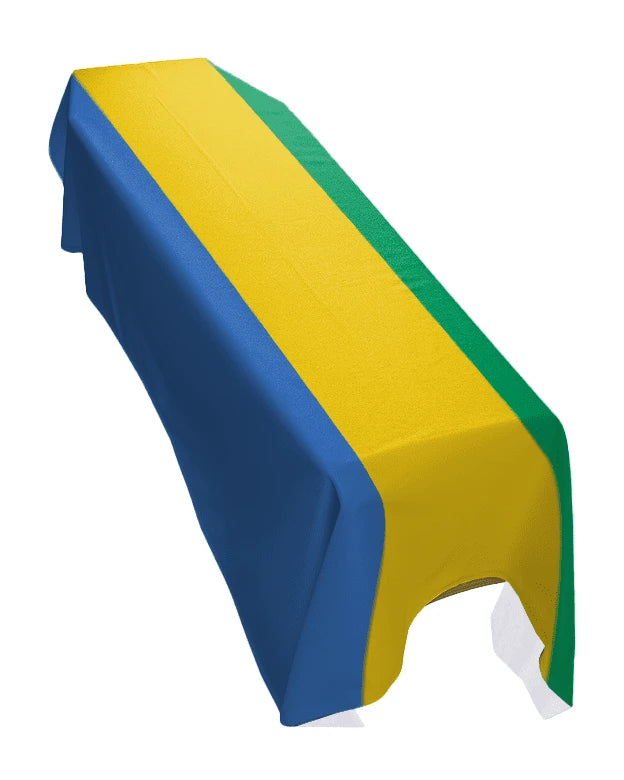 Gabon Premium Coffin Drape image 0