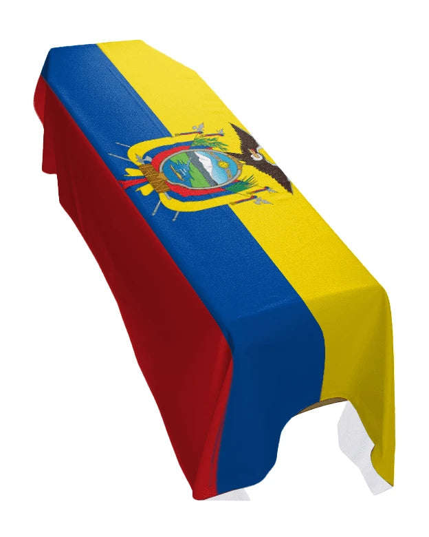 Ecuador Premium Coffin Drape image 0