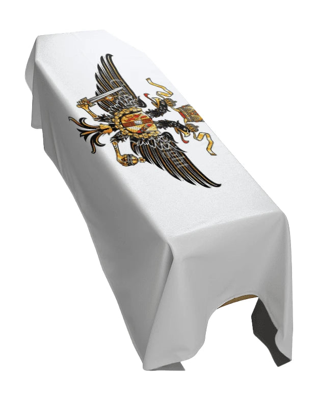 1st The Queen's Dragoon Guards Premium Coffin Drape image 0