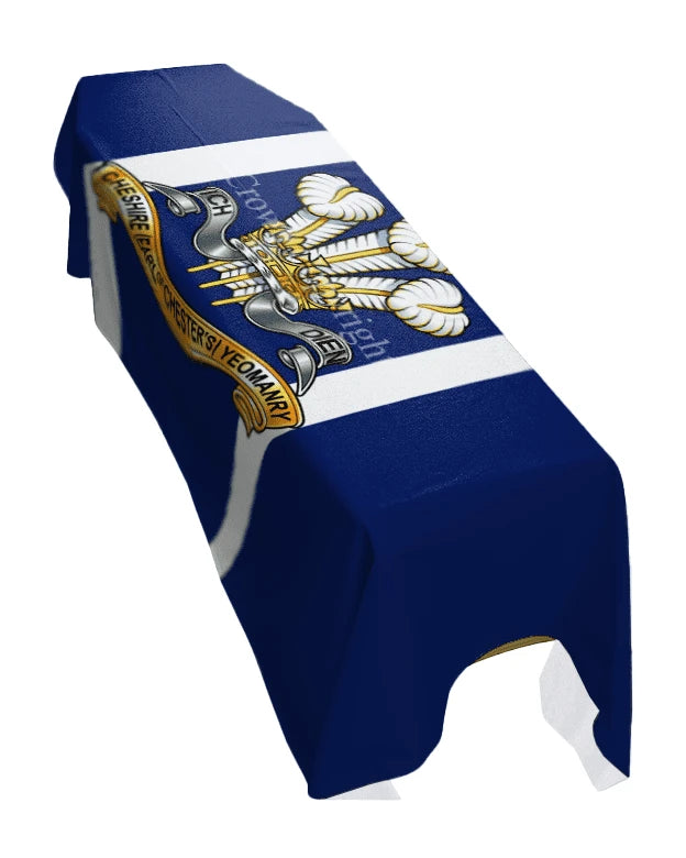 Cheshire Yeomanry Premium Coffin Drape image 0