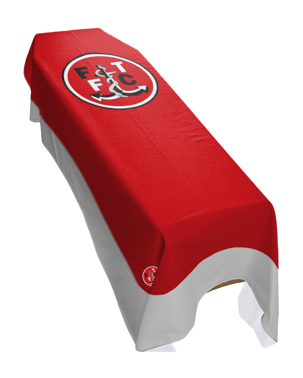 Fleetwood Town Football Premium Coffin Drape image 0