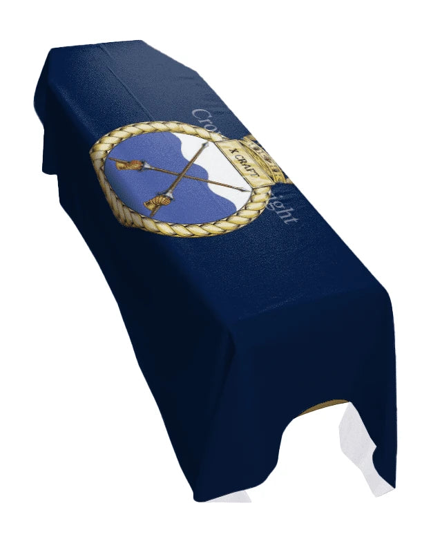 HMS Xcraft Premium Coffin Drape image 0