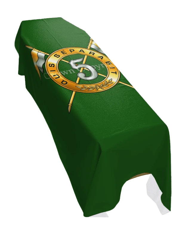5th Royal Irish Lancers (Portrait) Premium Coffin Drape image 0