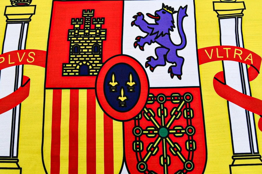 Spain State Coffin Drape image 3