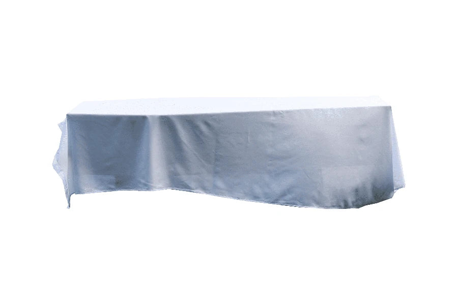 Plain White Coffin Drape image 1
