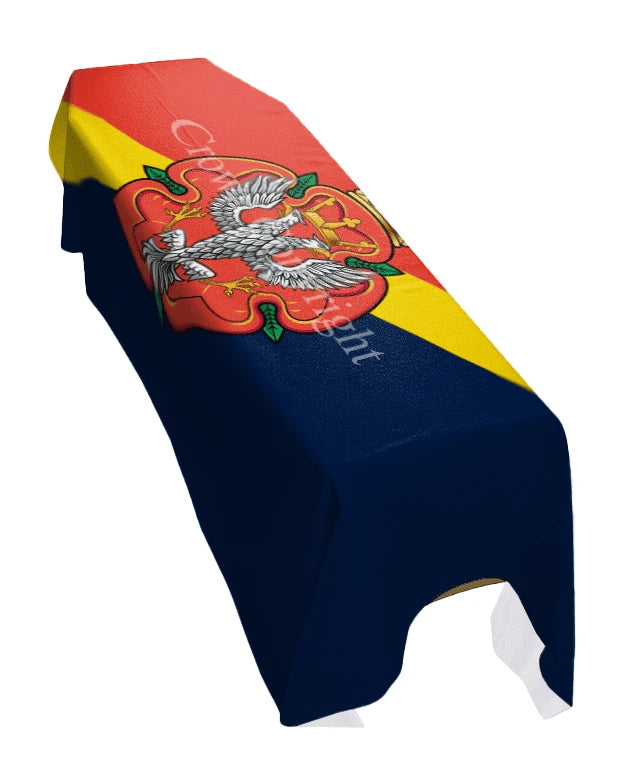 The Royal Mercian and Lancastrian Yeomanry Premium Coffin Drape image 0