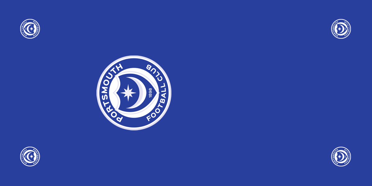 Portsmouth Football Premium Coffin Drape image 1