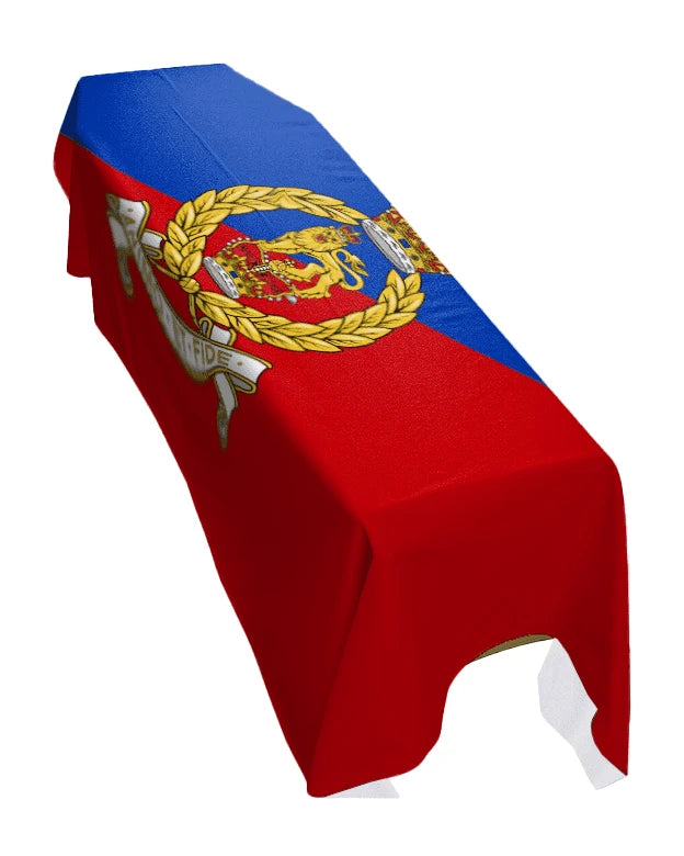 Adjutant General's Corps Camp Premium Coffin Drape image 0