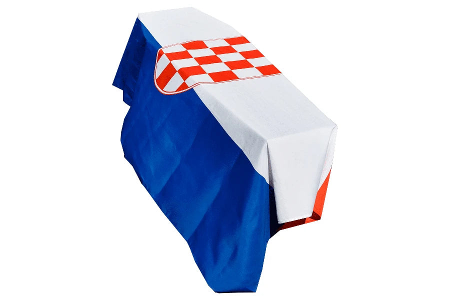 Croatia Coffin Drape image 0