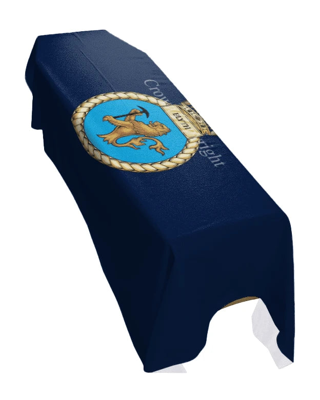 HMS Blyth Premium Coffin Drape image 0