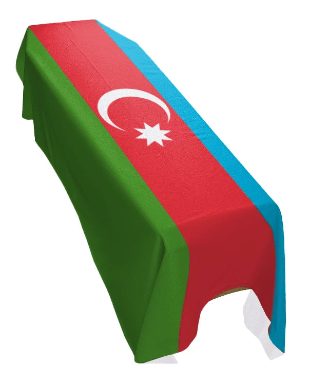 Azerbaijan Premium Coffin Drape image 0