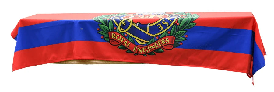 Royal Engineers British Army Premium Coffin Drape - Available Now for Dispatch image 1