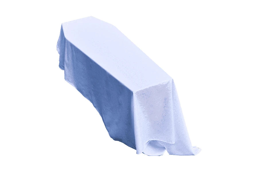 Plain White Coffin Drape image 0