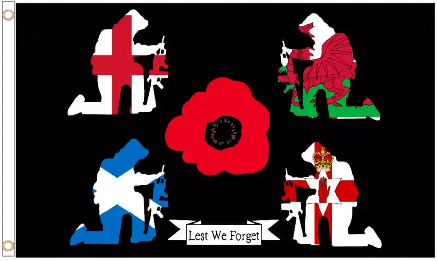 Britain Remembers Coffin Drape image 3