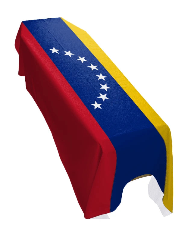 Venezuela Premium Coffin Drape image 0