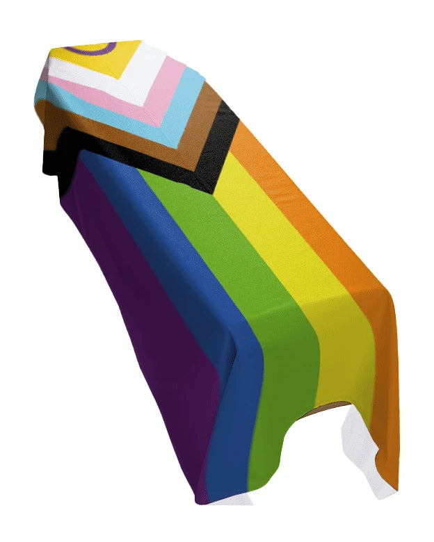 Intersex Progress Pride Premium Coffin Drape image 0