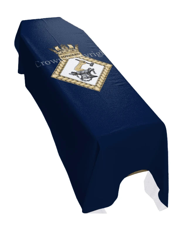 HMS Forward (Portrait) Premium Coffin Drape image 0