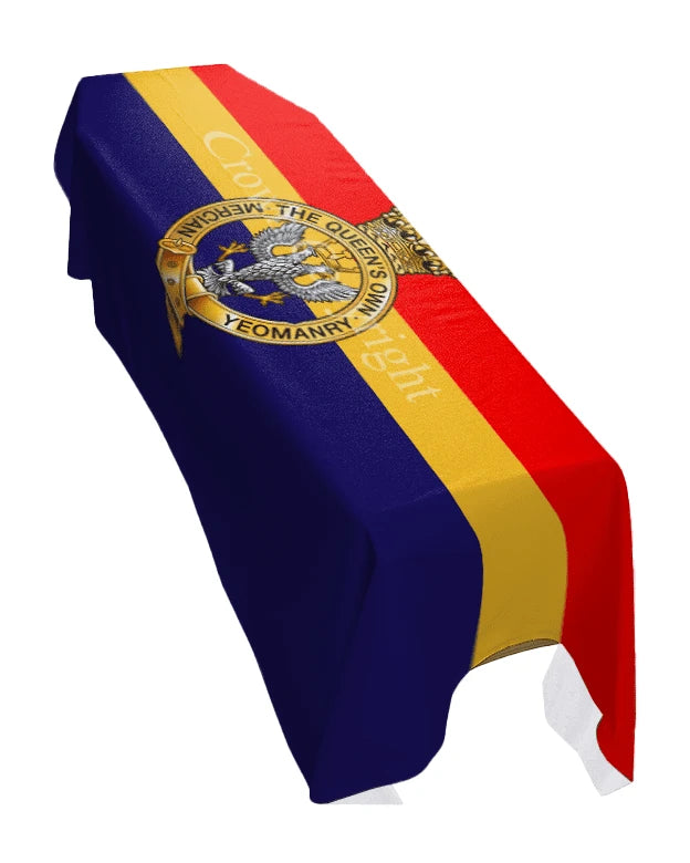 The Queen's Own Personal Yeomanry Premium Coffin Drape image 0