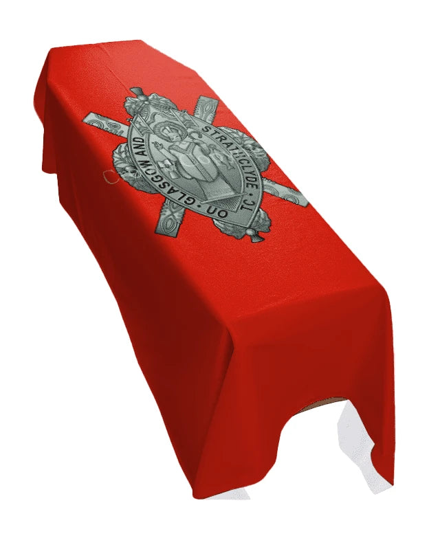 Glasgow and Strathclyde UOTC (Portrait) Premium Coffin Drape image 0