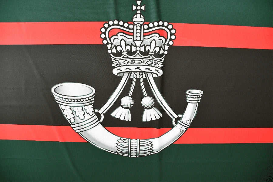 The Rifles British Army Flag Premium Coffin Drape image 2