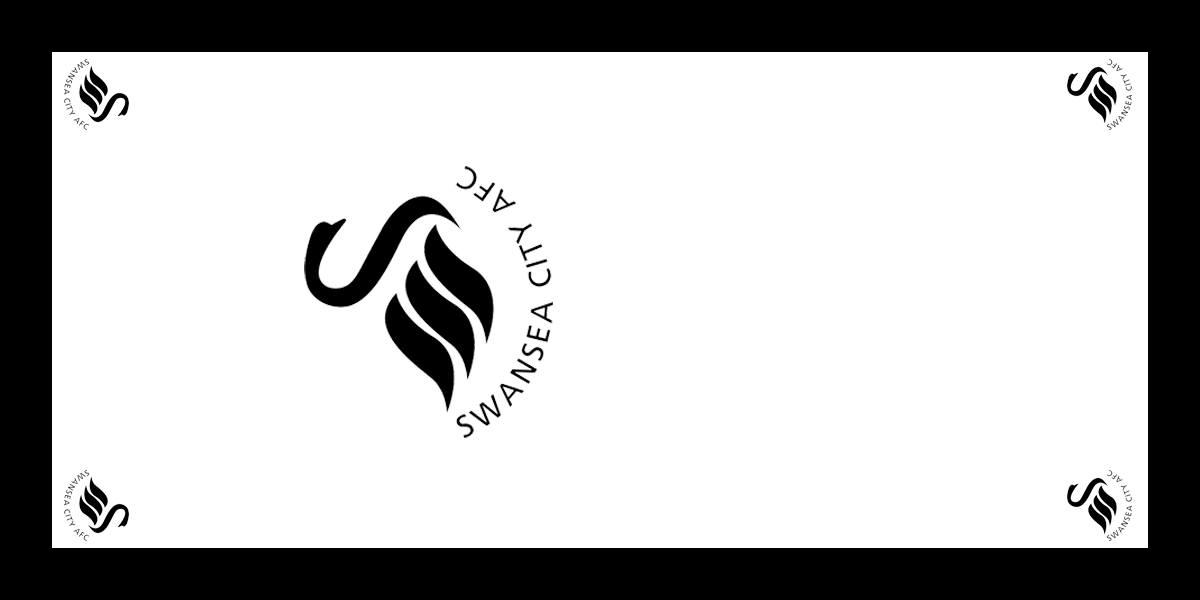 Swansea City Football Premium Coffin Drape image 1