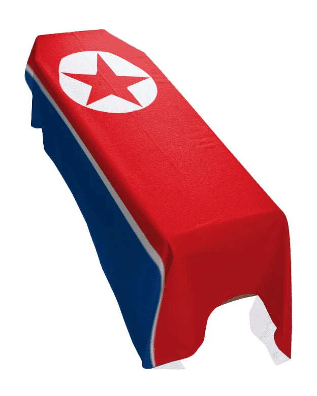 North Korea Premium Coffin Drape image 0